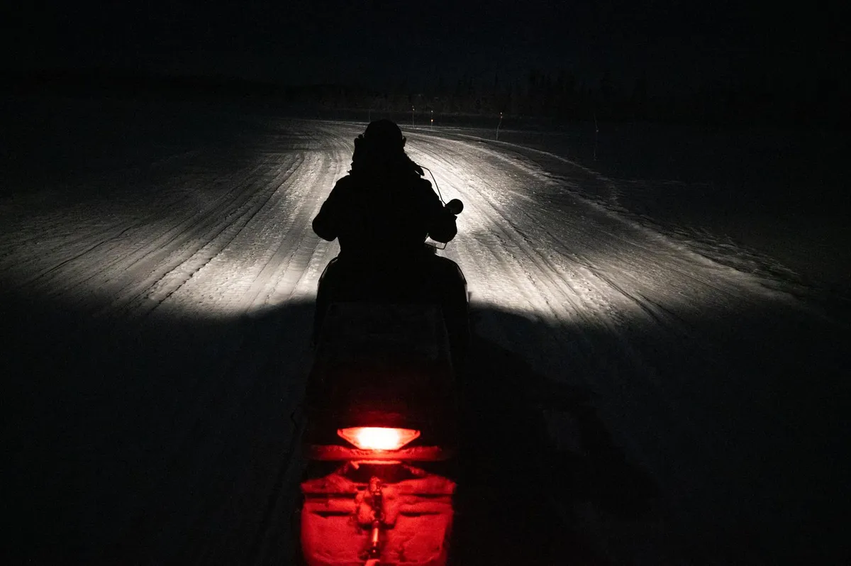 Aurora Adventure Safari experience in Swedish Lapland